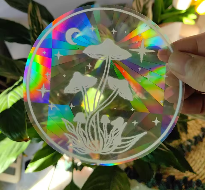 SunGlitter Rainbow Suncatcher Window Sticker